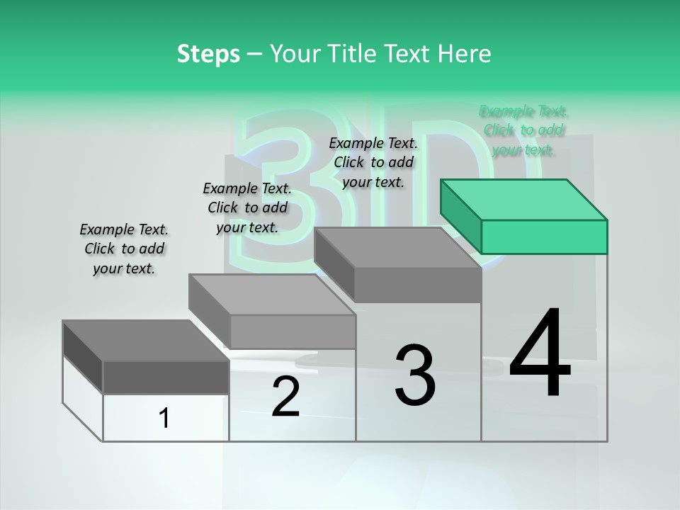 Illustration Display Screen PowerPoint Template