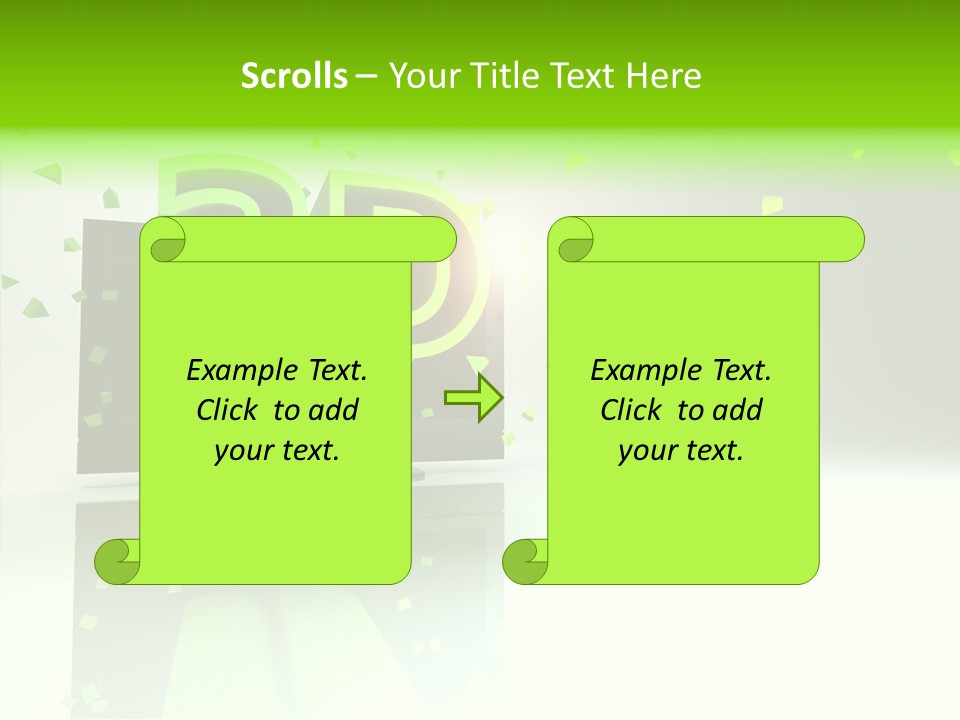 Glasses Technology Movie PowerPoint Template