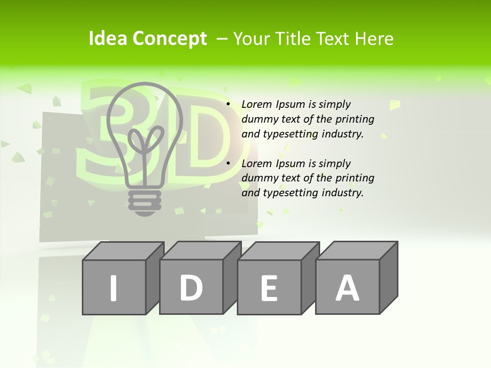 Glasses Technology Movie PowerPoint Template