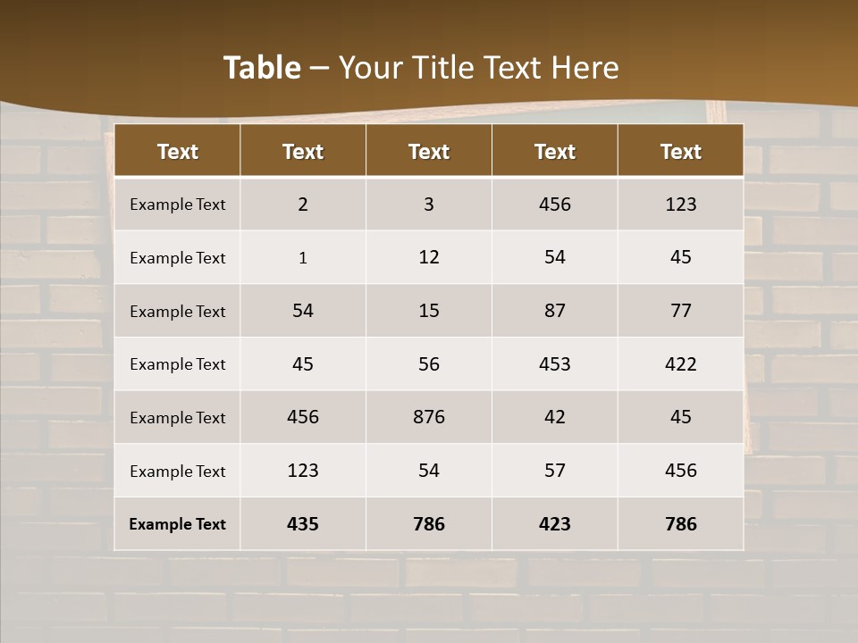 Interior Construction Flooring PowerPoint Template