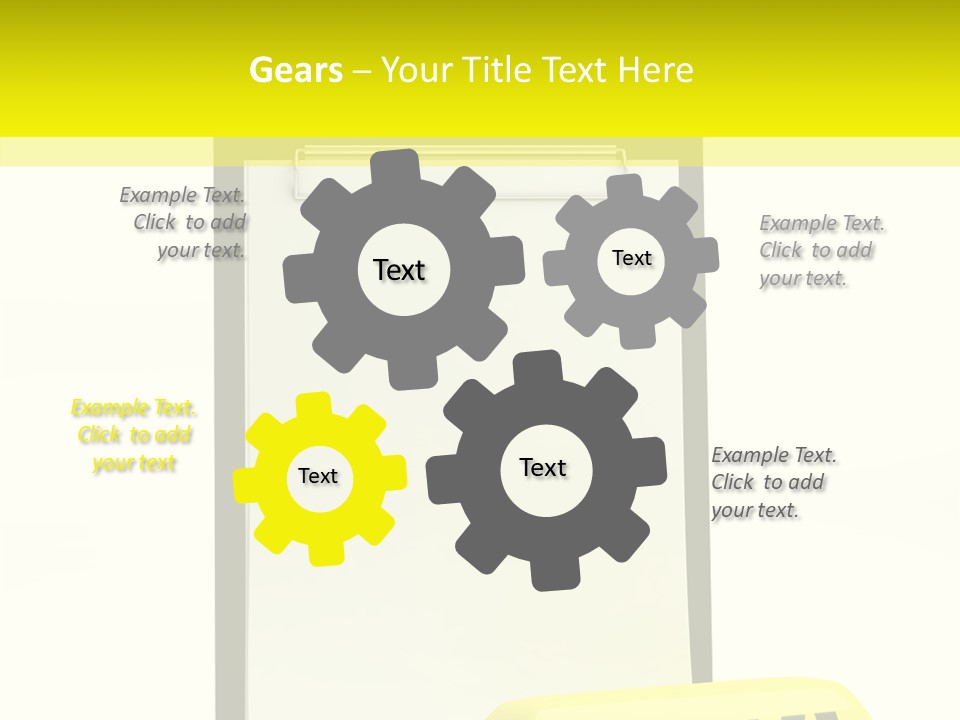 Paper Plastic Light PowerPoint Template