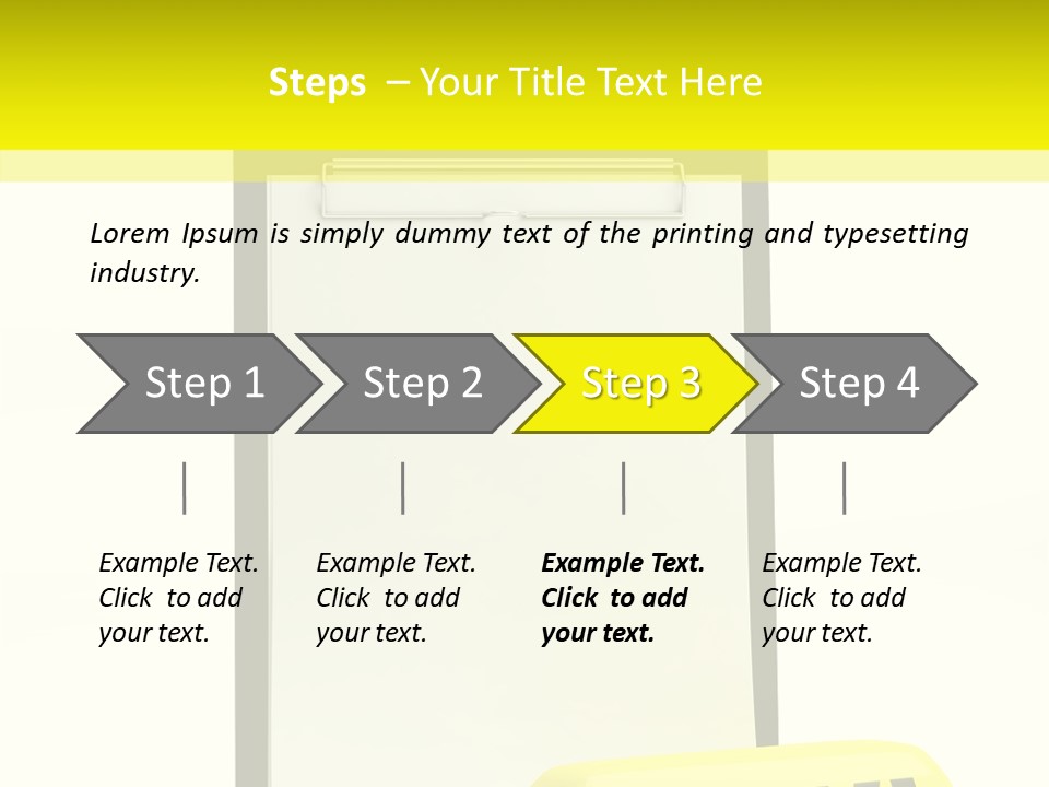 Paper Plastic Light PowerPoint Template