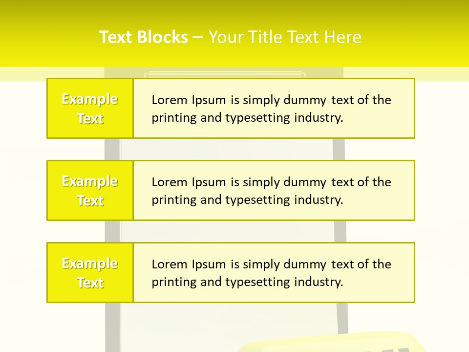 Paper Plastic Light PowerPoint Template