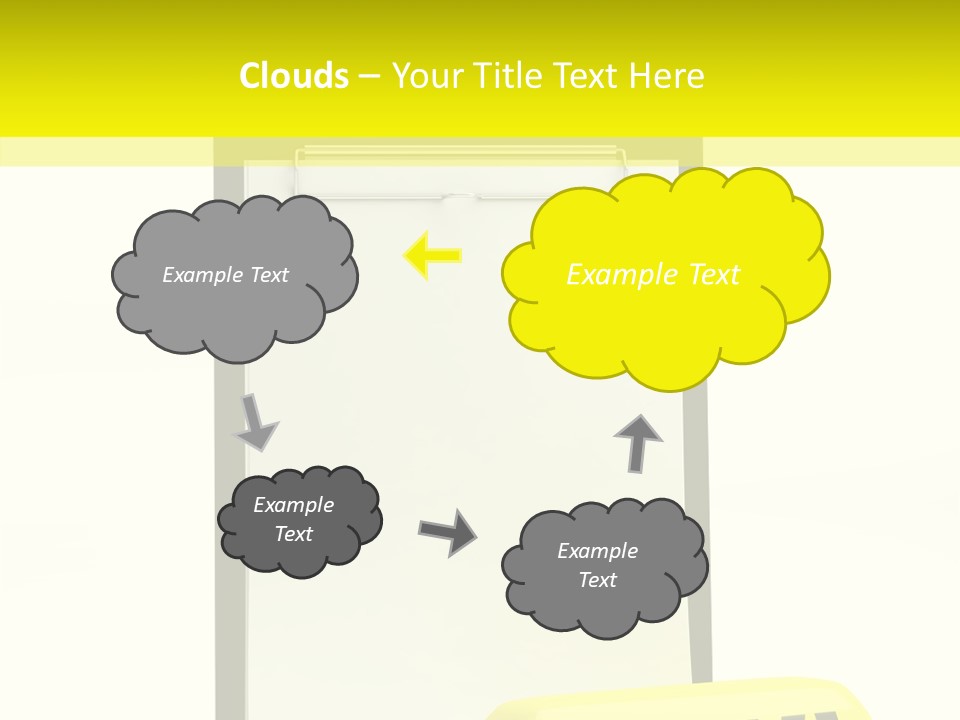 Paper Plastic Light PowerPoint Template