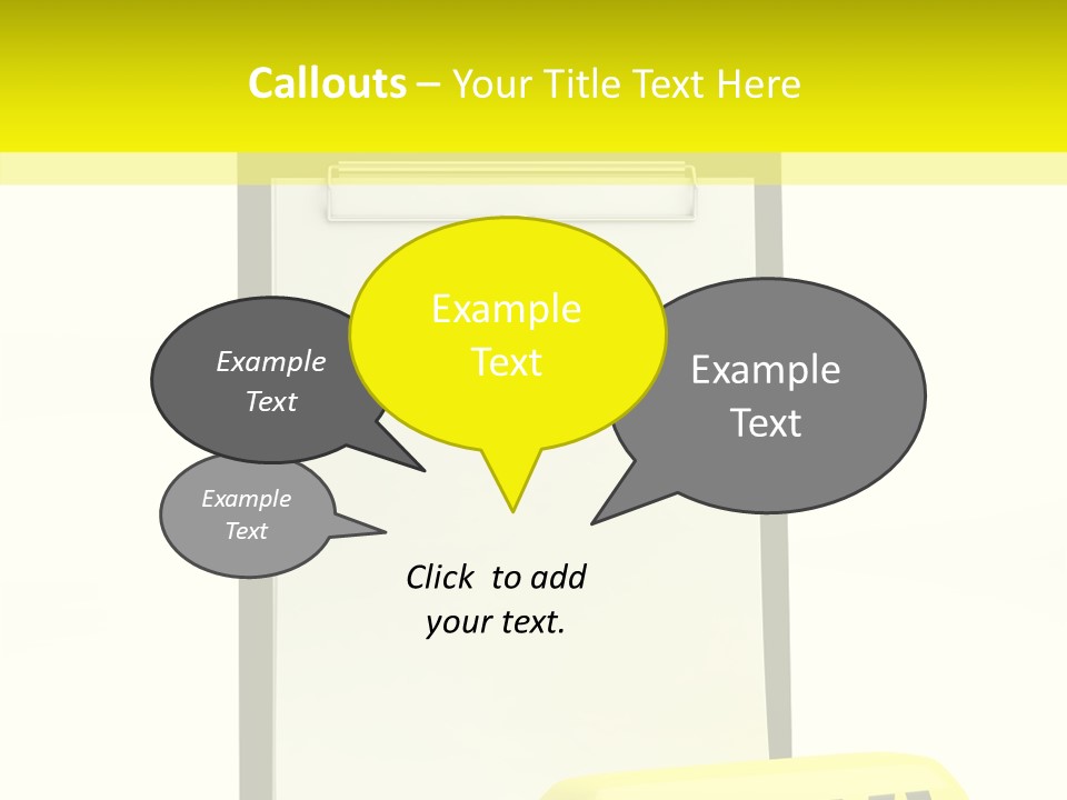 Paper Plastic Light PowerPoint Template