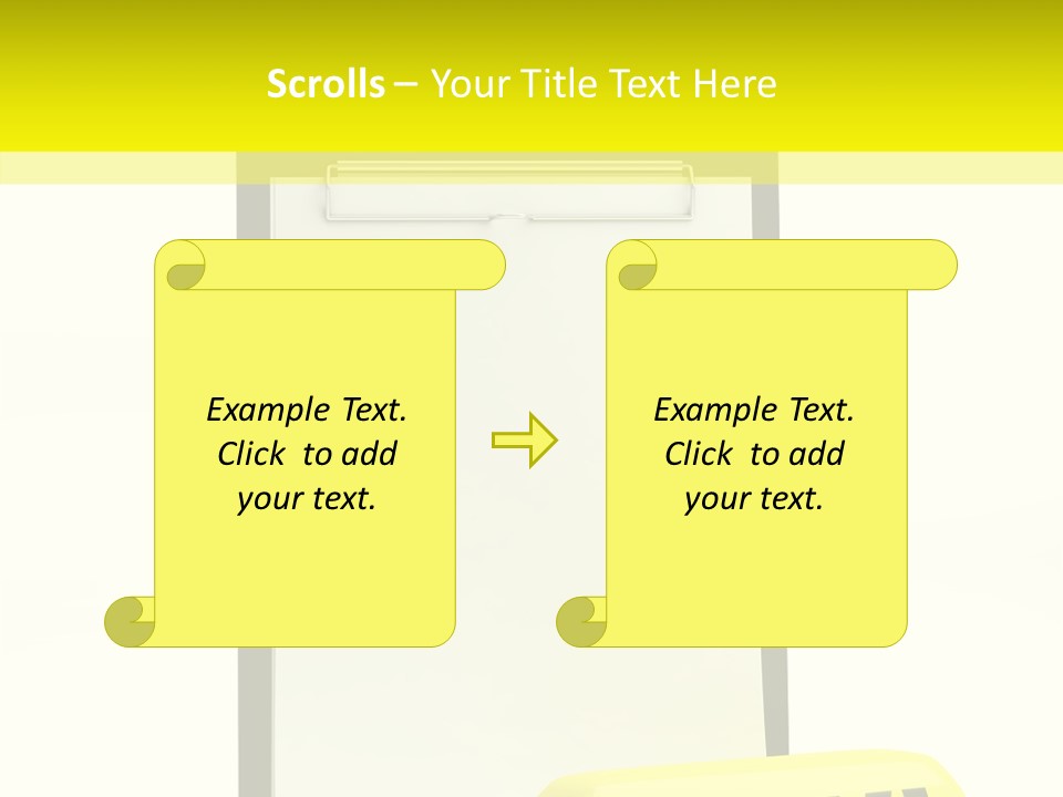 Paper Plastic Light PowerPoint Template