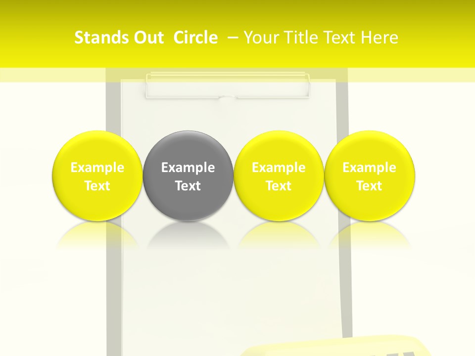 Paper Plastic Light PowerPoint Template