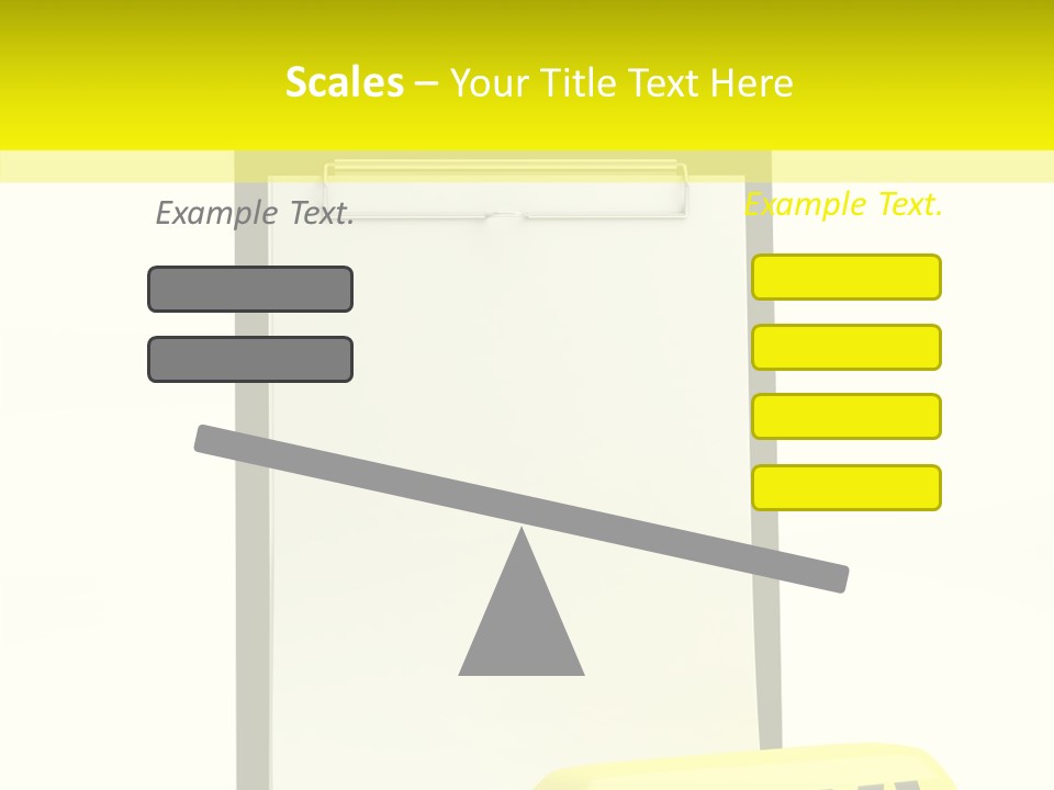 Paper Plastic Light PowerPoint Template