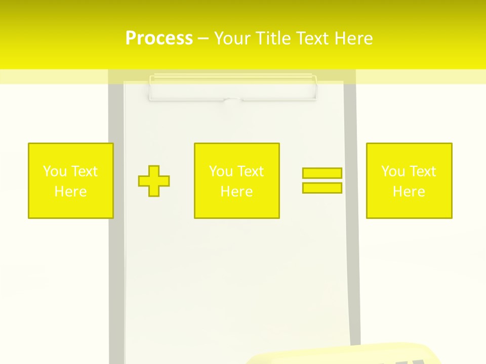 Paper Plastic Light PowerPoint Template