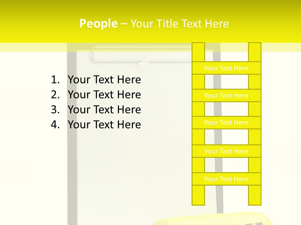 Paper Plastic Light PowerPoint Template