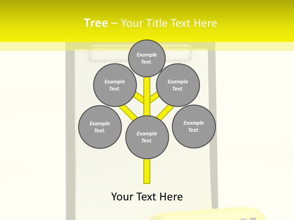 Paper Plastic Light PowerPoint Template