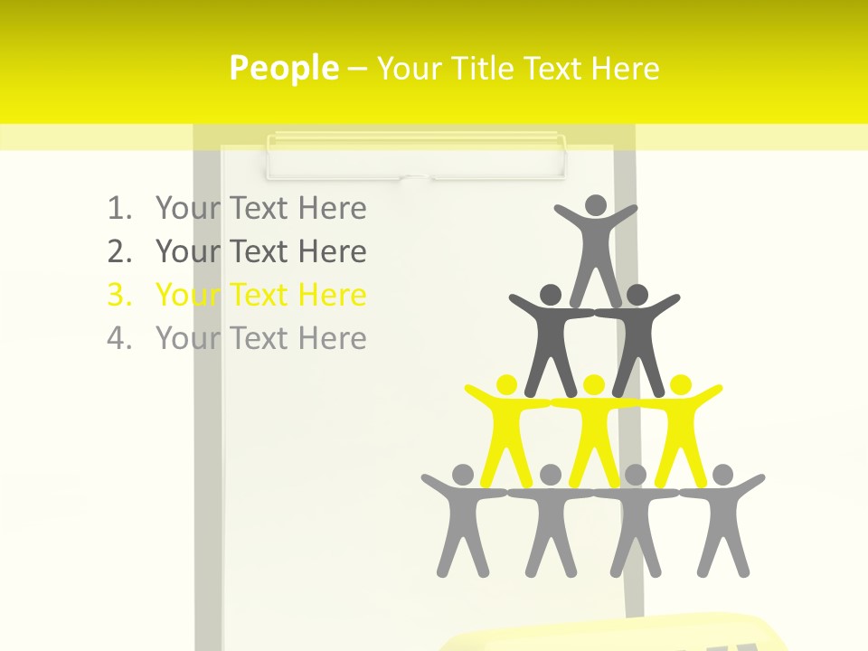 Paper Plastic Light PowerPoint Template