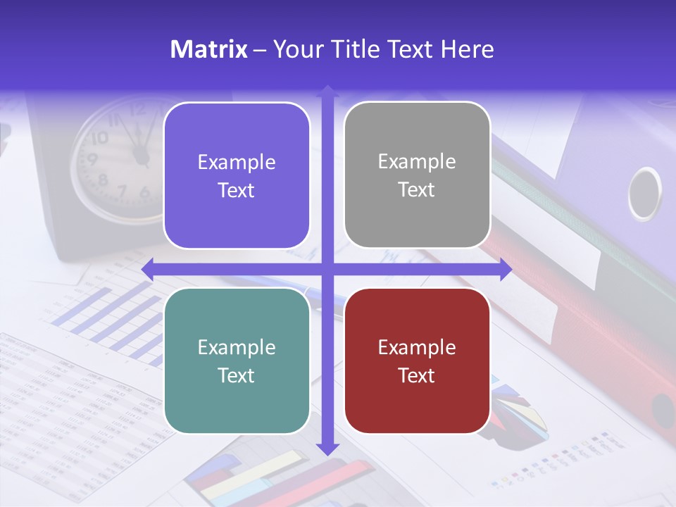 Annual Exchange Pen PowerPoint Template
