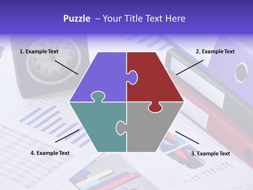 Annual Exchange Pen PowerPoint Template