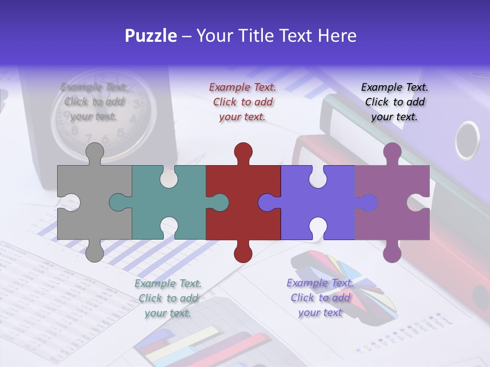 Annual Exchange Pen PowerPoint Template