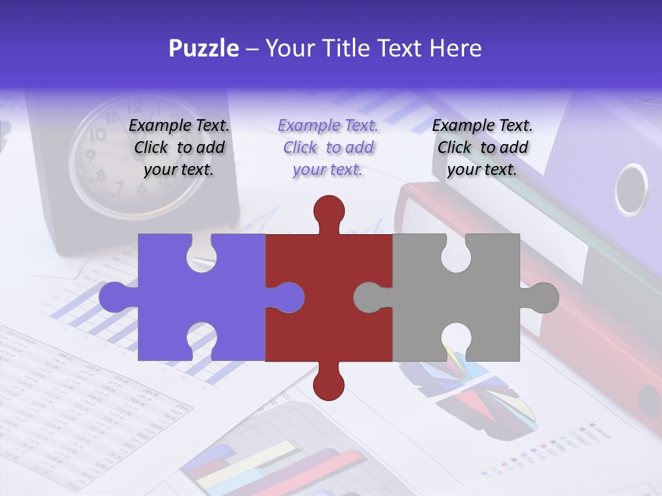 Annual Exchange Pen PowerPoint Template