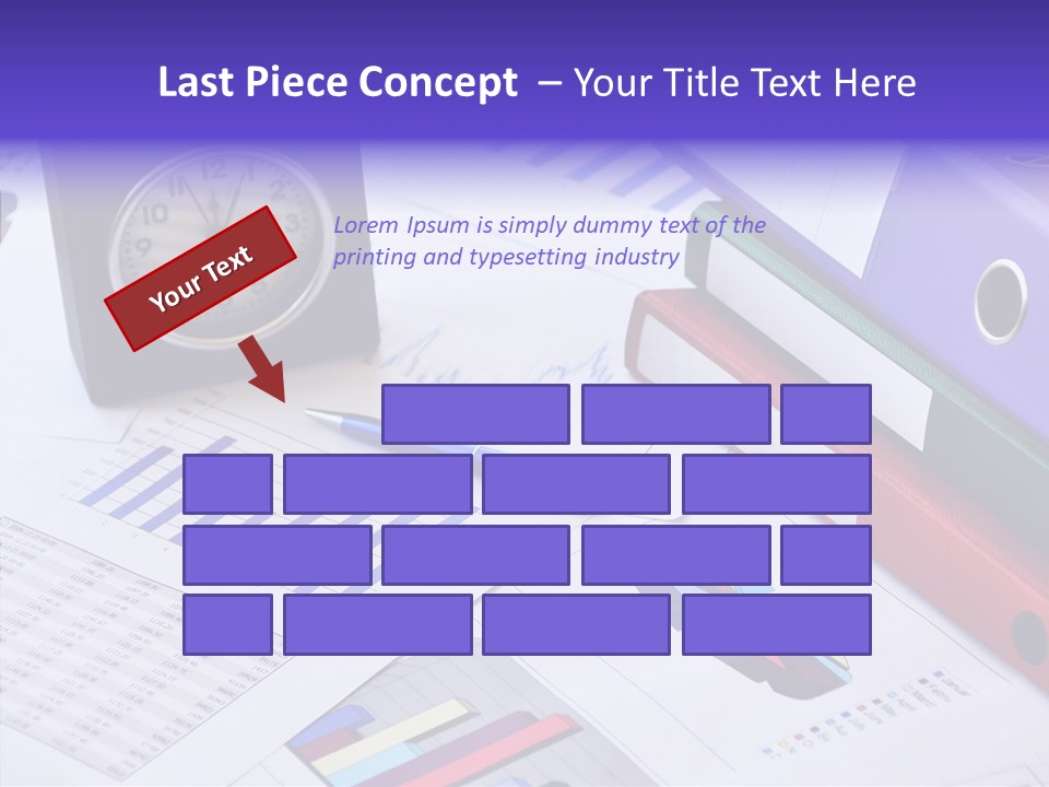 Annual Exchange Pen PowerPoint Template