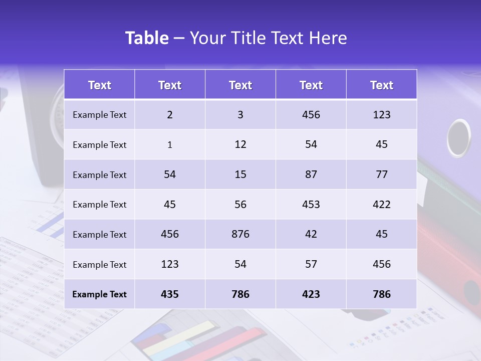 Annual Exchange Pen PowerPoint Template