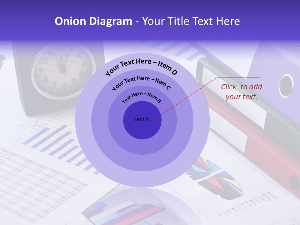 Annual Exchange Pen PowerPoint Template