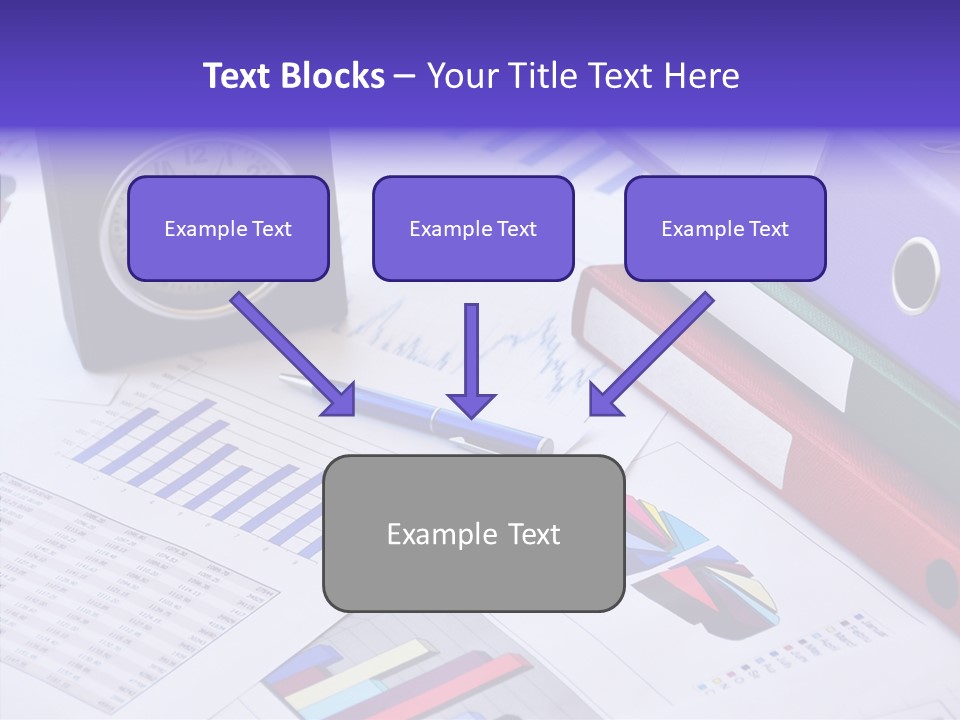 Annual Exchange Pen PowerPoint Template
