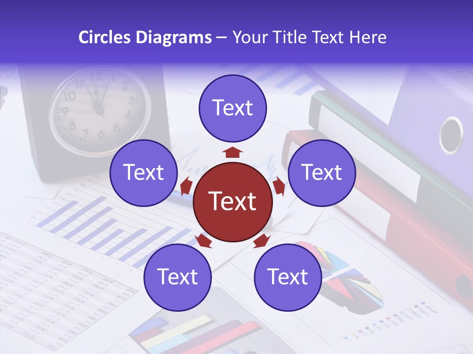 Annual Exchange Pen PowerPoint Template