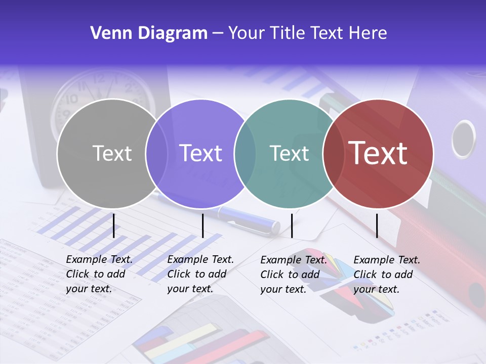 Annual Exchange Pen PowerPoint Template
