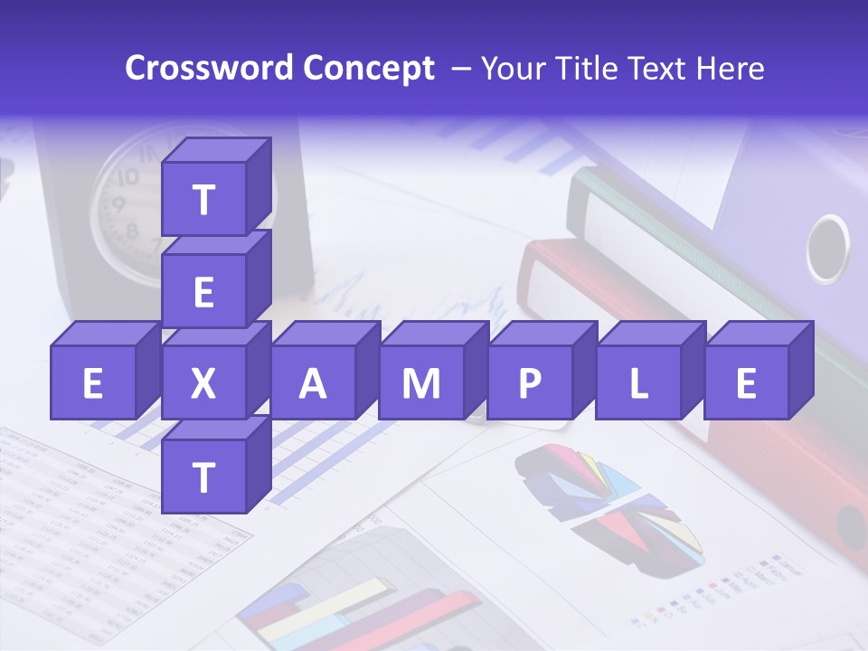 Annual Exchange Pen PowerPoint Template