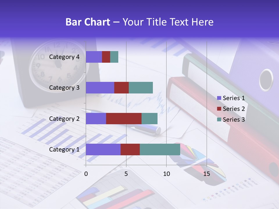 Annual Exchange Pen PowerPoint Template