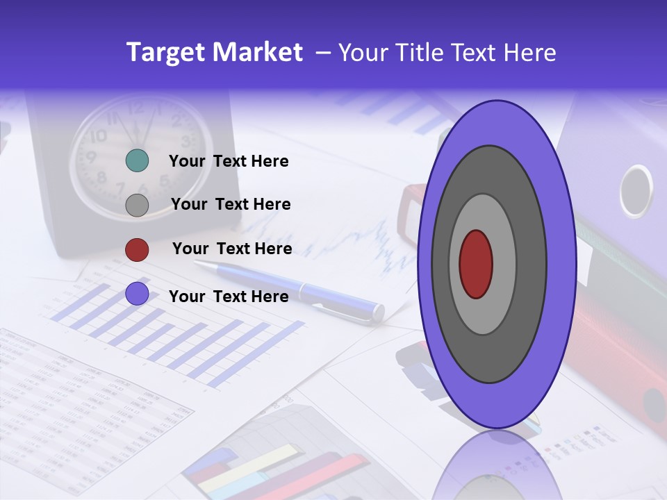 Annual Exchange Pen PowerPoint Template