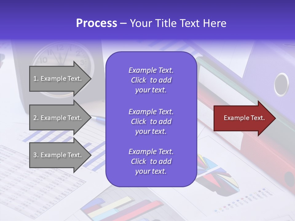 Annual Exchange Pen PowerPoint Template
