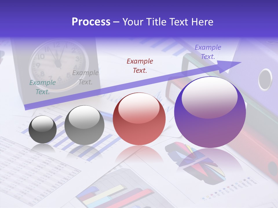 Annual Exchange Pen PowerPoint Template