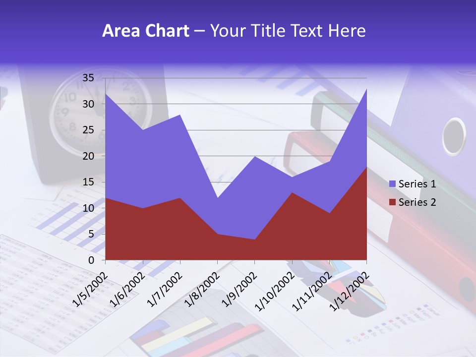 Annual Exchange Pen PowerPoint Template