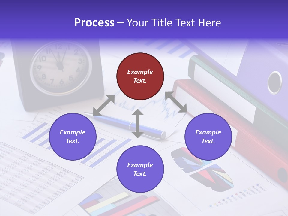 Annual Exchange Pen PowerPoint Template