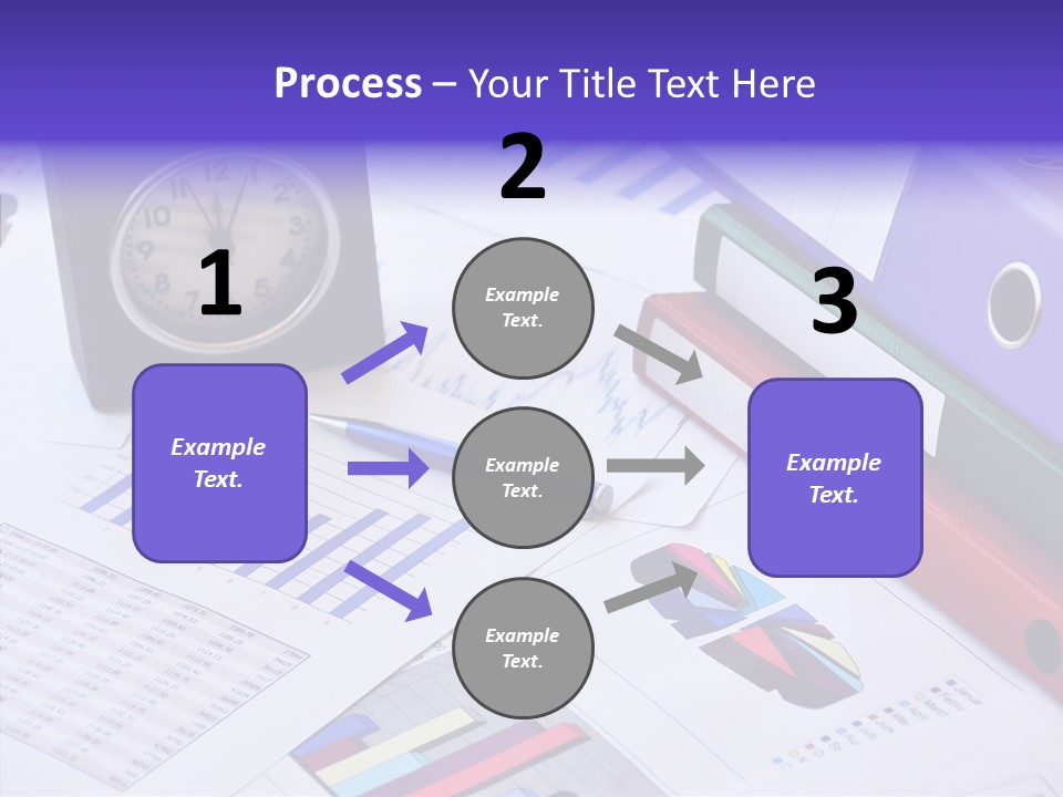 Annual Exchange Pen PowerPoint Template
