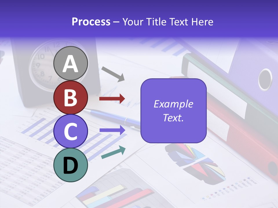 Annual Exchange Pen PowerPoint Template