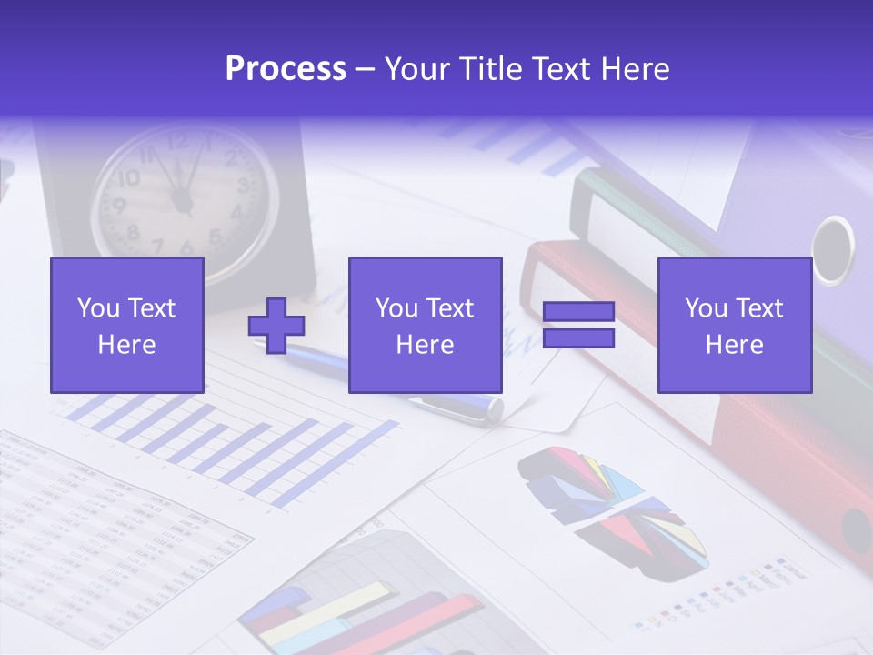 Annual Exchange Pen PowerPoint Template