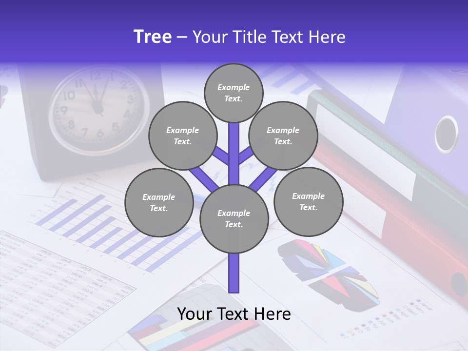 Annual Exchange Pen PowerPoint Template