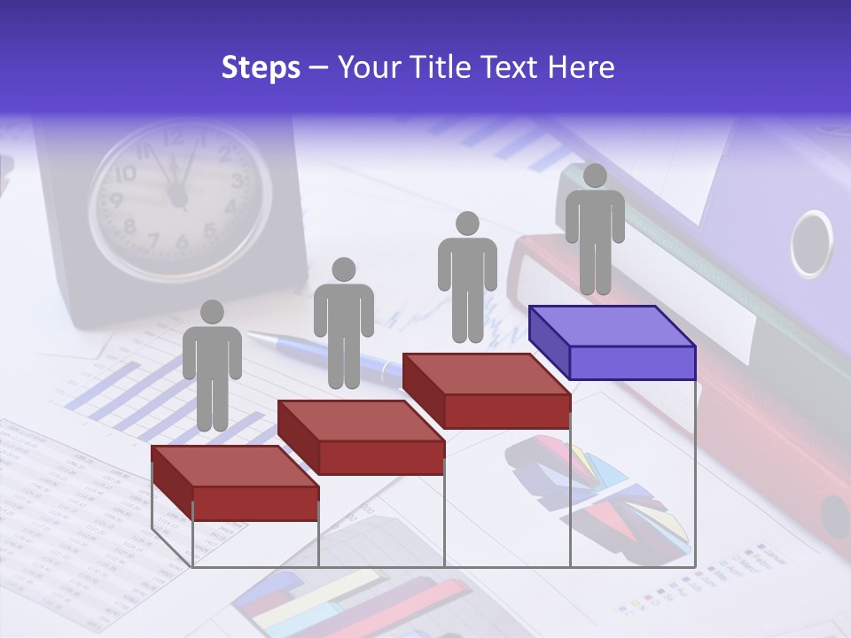 Annual Exchange Pen PowerPoint Template