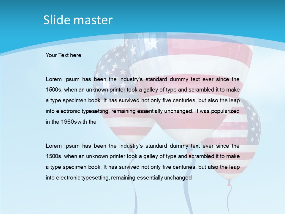 American Illustration Responsibility PowerPoint Template
