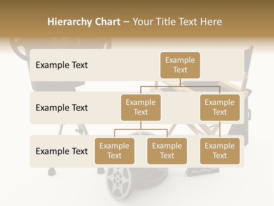 Clapperboad Clapper Megaphone PowerPoint Template