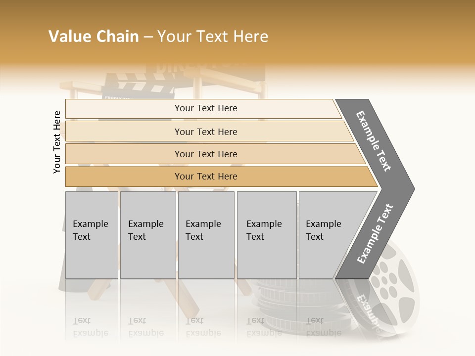 Film Render Seat PowerPoint Template