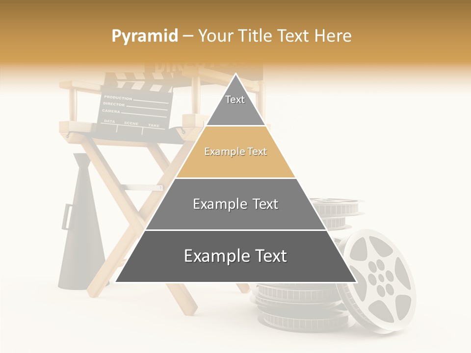 Film Render Seat PowerPoint Template