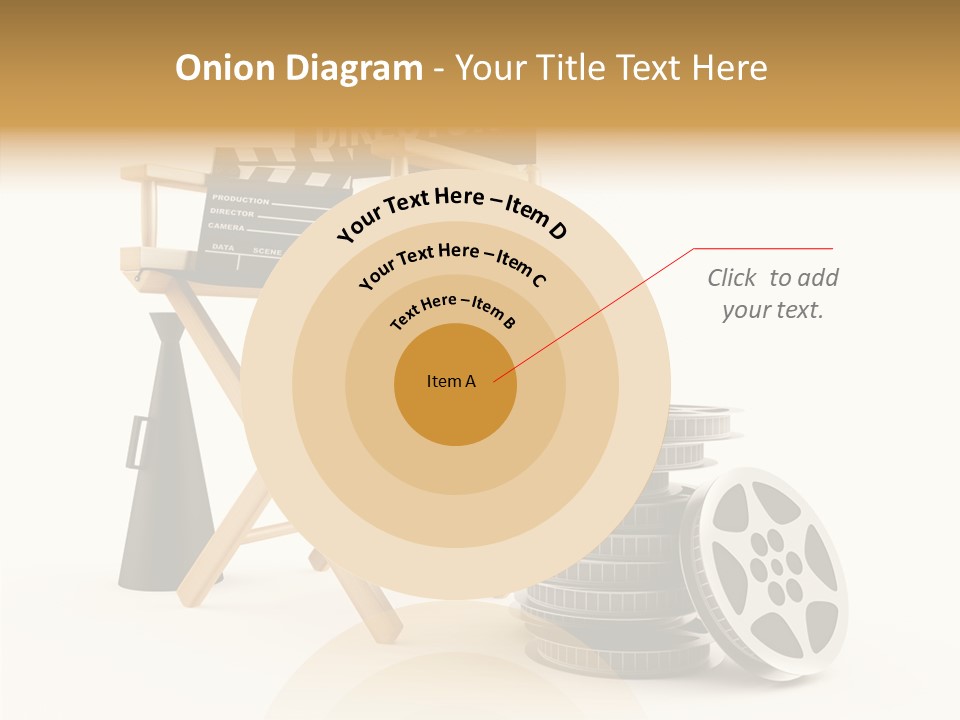 Film Render Seat PowerPoint Template