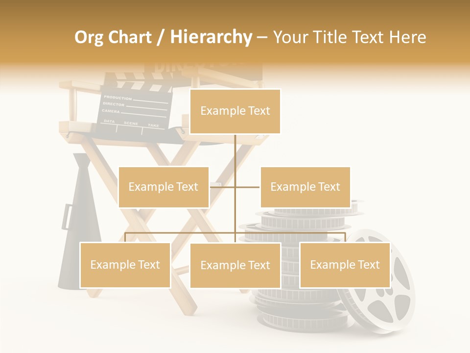 Film Render Seat PowerPoint Template