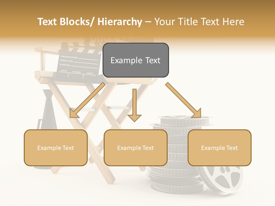 Film Render Seat PowerPoint Template