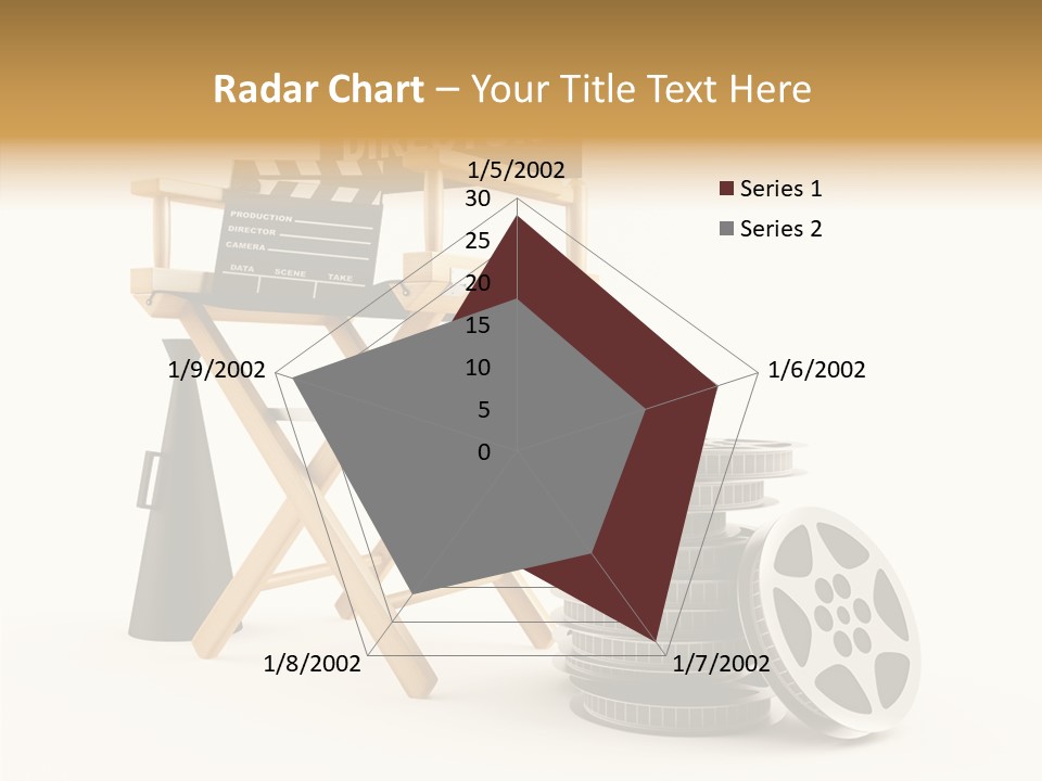 Film Render Seat PowerPoint Template