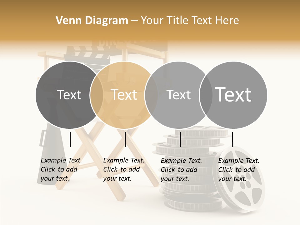 Film Render Seat PowerPoint Template