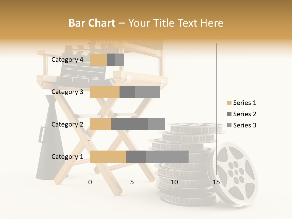 Film Render Seat PowerPoint Template