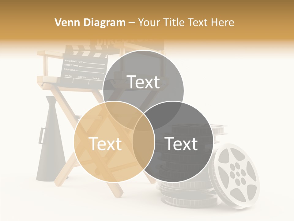 Film Render Seat PowerPoint Template