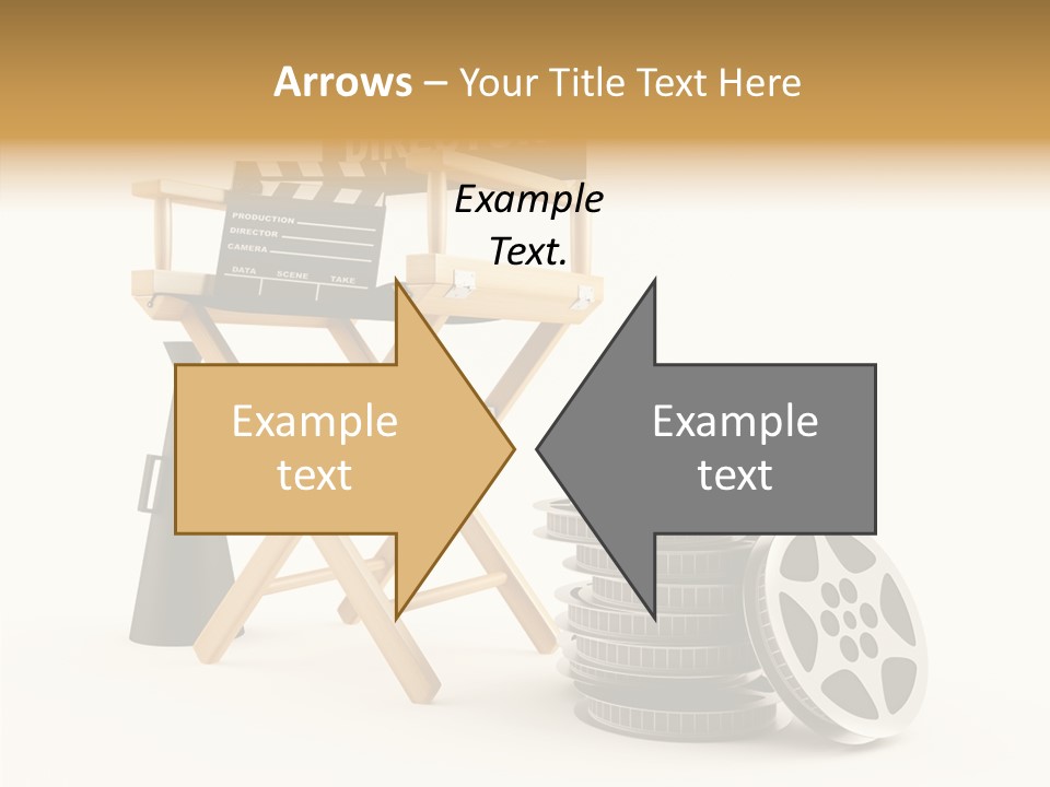 Film Render Seat PowerPoint Template